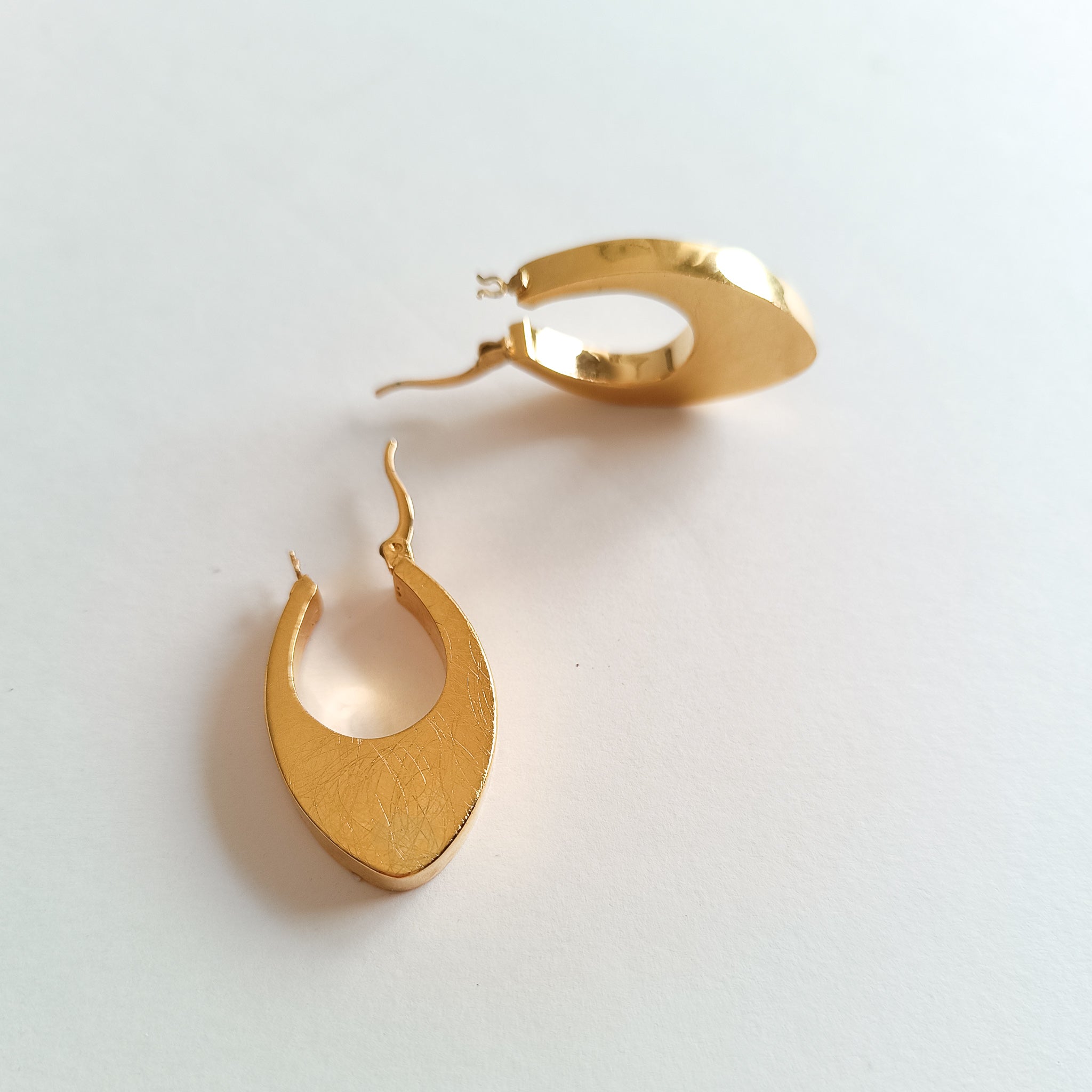 Anchor Gold Earrings