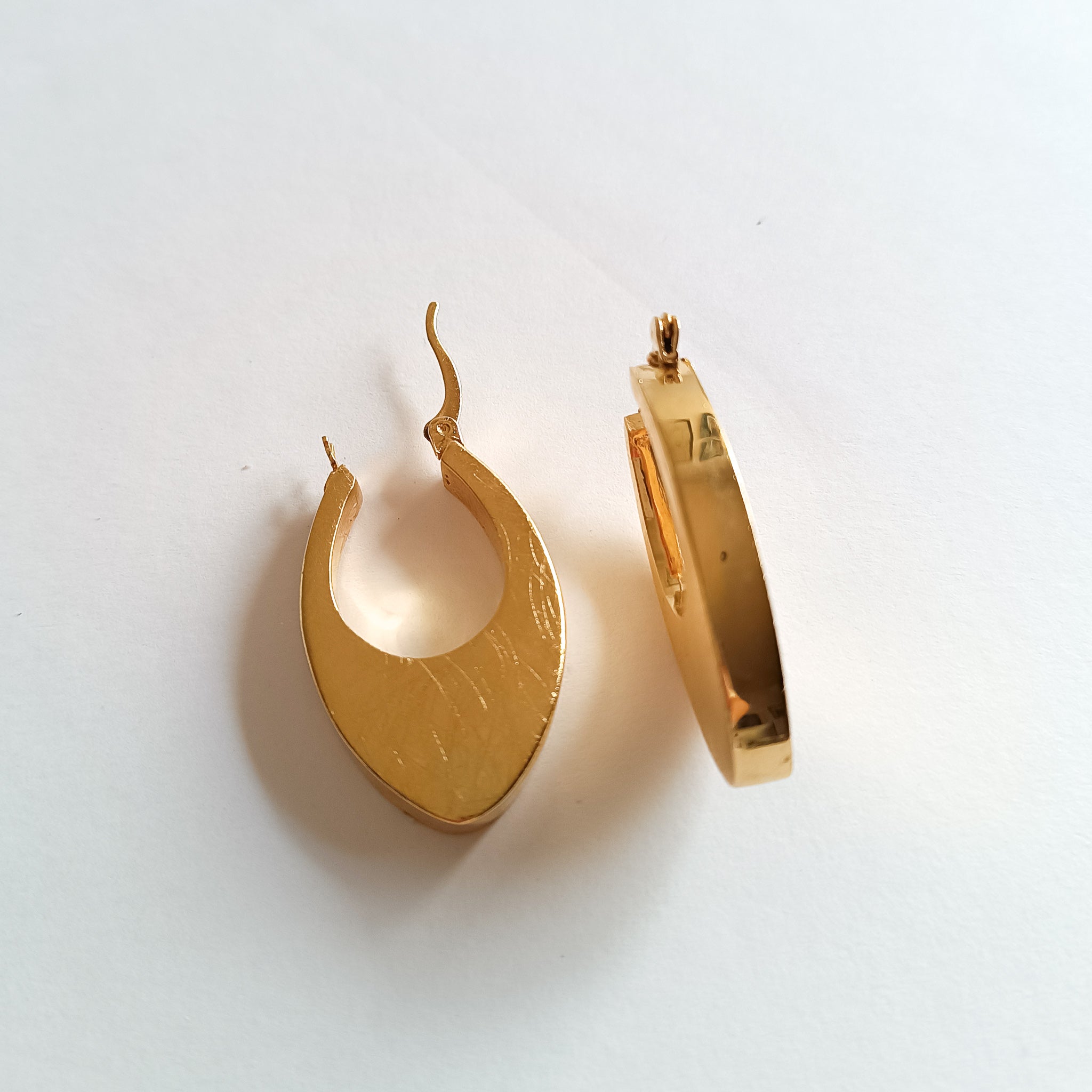 Anchor Gold Earrings