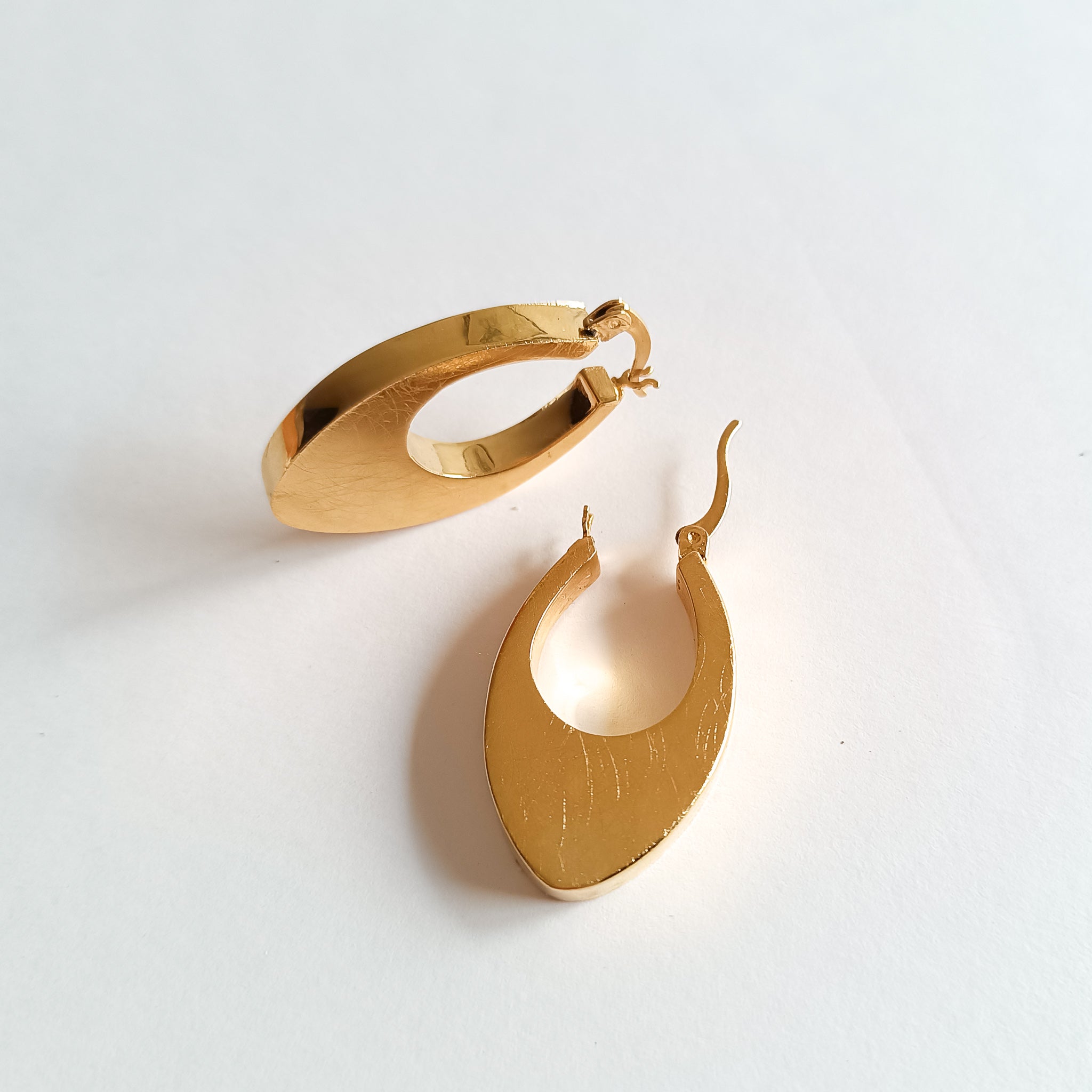 Anchor Gold Earrings